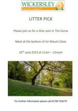 Litter Pick at The Gorse - CANCELLED