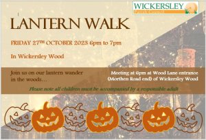 Lantern Walk through Wickersley Woods - Cancelled