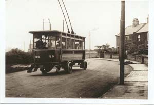 Trolley Bus on Bawtry Rd