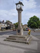 Wickersley Clock on pillar