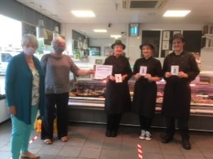 Cusworths Butchers with Carol, Ellie & Jack