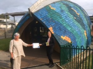 Northfield Lane Primary School with Headteacher, Claire Middleton